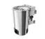 Sauna "Kjell" SET mit Klarglastür & Ofen BIO 3,6 kW - 170 x 151 x 198 cm (B x T x H)