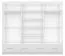 Kleiderschrank / Schiebetürenschrank 2,5 Meter breit | Lusatian 35 | Grau | mit Spiegel | 7 Fächer | 4 Schubladen | 3 Türen | 218 x 250 x 61 cm