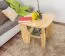 Couchtisch Kiefer Massivholz Farbe: Natur 60x65x65 cm