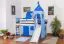 Kinderhochbett mit Rutsche