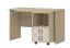 Kinderzimmer - Schreibtisch Benjamin 29, Farbe: Buche / Creme - 76 x 125 x 60 cm (H x B x T)