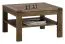 Couchtisch teilmassiv Farbe: Dunkelbraun 45x75x75 cm