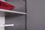 Kleiderschrank mit schlichten Design Hannut 40, Farbe: Anthrazit - Abmessungen: 190 x 100 x 56 cm (H x B x T)