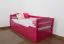 Buche Bett mit Schublade 90 x 200 cm Rosa Abbildung