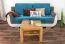 Beistelltisch Couchtisch Eiche Massivholz Farbe: Natur 45x65x65 cm Abbildung
