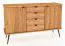 Kommode Rolleston 15 Kernbuche massiv geölt - Abmessungen: 87 x 144 x 46 cm (H x B x T)