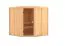 Sauna "Soley" mit bronzierter Tür - Farbe: Natur - 196 x 196 x 198 cm (B x T x H)