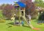 Steiner Shopping Spielturm K25 inkl. Balkon, Klettersteg und Sandkasten - Abmessungen: 475 x 225 cm (L x B)