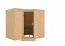 Sauna "Tjara 2" mit graphitfarbener Tür - Farbe: Natur - 236 x 184 x 209 cm (B x T x H)