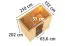Sauna "Eeli" SET mit bronzierter Tür und Kranz mit Ofen 9 kW - 210 x 132 x 202 cm (B x T x H)