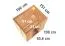 Sauna "Jarle" SET mit graphitfarbener Tür & Ofen 3,6 kW - 196 x 151 x 198 cm (B x T x H)