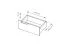 Dunkler Couchtisch mit zwei Schubladen Fouchana 14, Farbe: Schwarz / Eiche Artisan - Abmessungen: 44 x 97 x 60 cm (H x B x T)