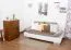 Kommode Kiefer massiv Vollholz Eichefarben 018 - Abmessung 100 x 80 x 42 cm (H x B x T)