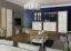 Vitrine Madryn 04, Farbe: Eiche Sonoma / Weiß - 195 x 80 x 40 cm (H x B x T)