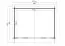 Gartenhaus G291 Schwedenrot inkl. Fußboden - 44 mm Blockbohlenhaus, Grundfläche: 17,28 m², Satteldach
