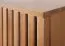 Kommode Slatina 62, Farbe: Eiche / Schwarz, teilmassiv - Abmessungen: 96 x 91 x 45 cm (H x B x T)