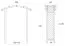 Pergola "Blauregen" gebogen - Abmessung: 220 x 80 x 215 cm (L x B x H)