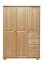 Kiefer Kleiderschrank Breite 120 cm