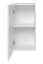 Außergewöhnliche Wohnwand Volleberg 71, Farbe: Weiß / Grau - Abmessungen: 150 x 280 x 40 cm (H x B x T), mit zwei TV-Unterschränke