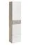 Moderne Garderobe Sviland 07, Farbe: Eiche Wellington / Weiß - Abmessungen: 200 x 210 x 35 cm (H x B x T), mit genügend Stauraum