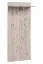 Garderobe mit Sitzkissen Sviland 10, Farbe: Eiche Wellington / Weiß - Abmessungen: 200 x 110 x 35 cm (H x B x T), mit genügend Stauraum