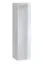 Moderne Wohnwand Balestrand 188, Farbe: Weiß / Eiche Wotan - Abmessungen: 160 x 270 x 40 cm (H x B x T), mit LED-Beleuchtung