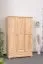 Kleiderschrank Kiefer natur 120