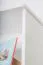 Regal Kiefer massiv Vollholz weiß lackiert Junco 63 - Abmessung 195 x 80 x 42 cm