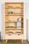 Regal Kiefer massiv natur Aurornis 21 - Abmessungen: 200 x 96 x 40 cm (H x B x T)