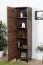 Schrank Altels 18, Farbe: Walnuss - Abmessungen: 185 x 48 x 40 cm (H x B x T)