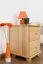 Nachtkommode Natur 55x42x47 (HxBxT) Kiefer massiv, 2 Schublade(n) Abbildung