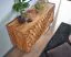Kommode / Sideboard, Farbe: Sheesham, teilmassiv - Abmessungen:  76 x 138 x 45 cm (H x B x T)