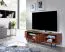TV-Unterschrank / Lowboard aus Sheesham Massivholz, Farbe: Sheesham - Abmessungen 42 x 123 x 35 cm (H x B x T)
