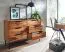 Kommode / Sideboard, Farbe: Sheesham, teilmassiv - Abmessungen: 80 x 117 x 42 cm (H x B x T)