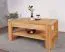 Couchtisch Wooden Nature 14 Wildeiche massiv geölt - 100 x 65 x 46-65 cm (B x T x H)