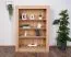 Regal Wooden Nature 109 Eiche massiv geölt - 108 x 150 x 45 cm (B x H x T)
