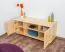 TV-Unterschrank Massivholz Farbe: Natur 55x136x47 cm Abbildung
