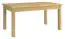Massivholz Tisch 160x90 cm Eiche, Ausziehbar auf 360 cm, Farbe: Natur