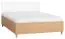 Doppelbett Arbolita 24 inkl. Lattenrost, Farbe: Eiche / Weiß - Liegefläche: 140 x 200 cm (B x L)