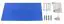 Lochwand P - Click mit 22 Haken und 3 Zubehörartikeln, Farbe: Blau, Maße: 60 x 120 x 35 cm (H x B x T)