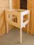 Sauna "Aril" SET mit bronzierter Tür & Ofen BIO 9 kW - 259 x 210 x 206 cm (B x T x H)