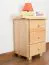 Nachtkommode Natur 60x43x33 (HxBxT) Kiefer massiv Abbildung