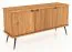 Kommode Rolleston 13 Kernbuche massiv geölt - Abmessungen: 72 x 144 x 46 cm (H x B x T)