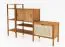 Regal Wellsford 40 Wildeiche massiv geölt - Abmessungen: 123 x 190 x 46 cm (H x B x T)