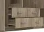 Drehtürenschrank mit zwei Spiegeltüren Kovin 02, 1,6 Meter breit, Farbe: Eiche Grau, zwei Schubladen, eine Kleiderstange, Maße: 205 x 160 x 52 cm, 11 Fächer
