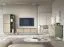 TV-Unterschrank Crewe 06, Farbe: Eukalyptus / Eiche - Abmessungen: 52 x 158 x 38 cm (H x B x T)