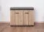 Elegante Garderobe Ringerike 07, Farbe: Anthrazit / Eiche Artisan - Abmessungen: 203 x 210 x 32 cm (H x B x T), mit drei Schubladen und 10 Fächern