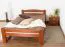Buche Bettgestell 120 x 200 cm Kirsche Abbildung