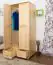 Schrank Massivholz natur 012 - Abmessung 190 x 90 x 60 cm (H x B x T)
