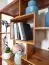 Bücherregal / Raumtrenner aus Sheesham Massivholz Apolo 155, Farbe: Sheesham - Abmessungen: 180 x 115 x 40 cm (H x B x T), gefertigt in Handarbeit
